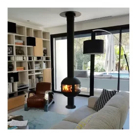 Камин дровяной Focus Agorafocus 630 на основании