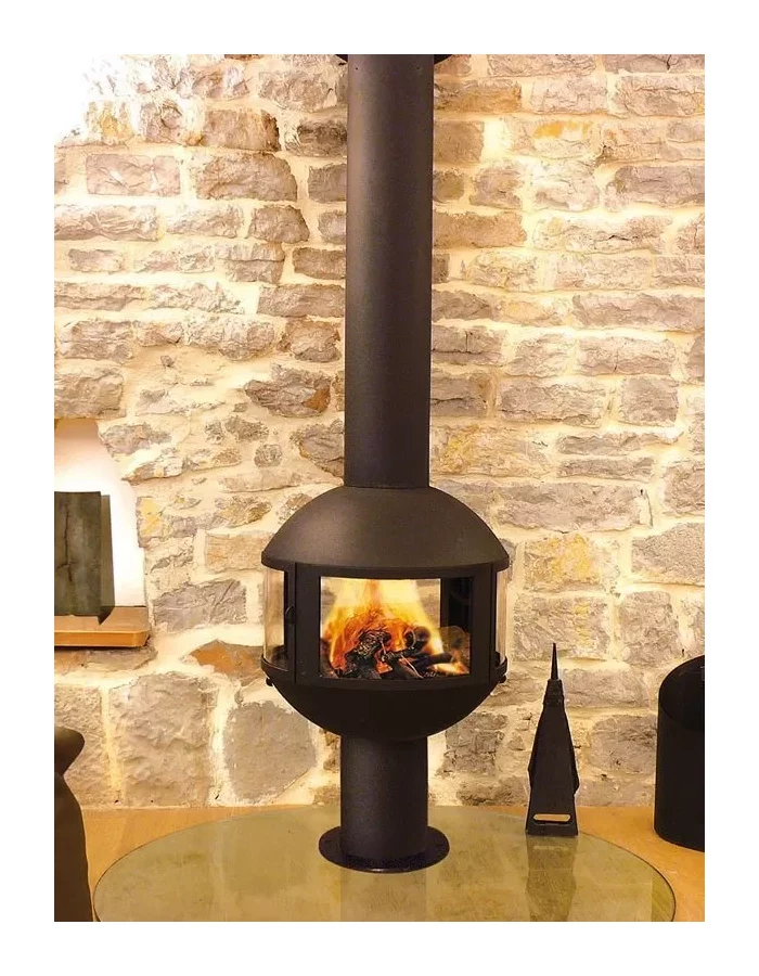 Камин дровяной Focus Agorafocus 630 на основании