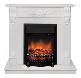 Электрокамин RealFlame Ottawa WT с Fobos Lux S BL