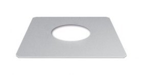 Фланец без изоляции 750х750 D104/300, изоляция 100 мм, AISI 304 (Вулкан)