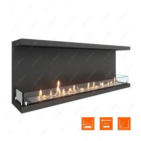 Биокамин фронтальный SteelHeat Leader 1300 (Стандарт)