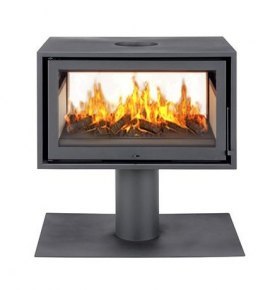 Печь-камин Solzaima Slim Box