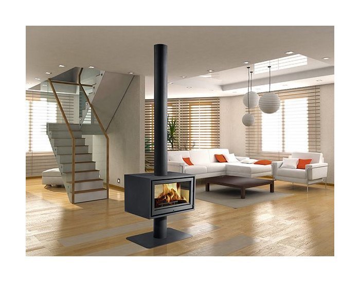 Печь-камин Solzaima Slim Box