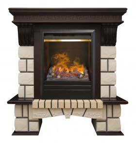 Электрокамин RealFlame Stone AO с Olympic 3D