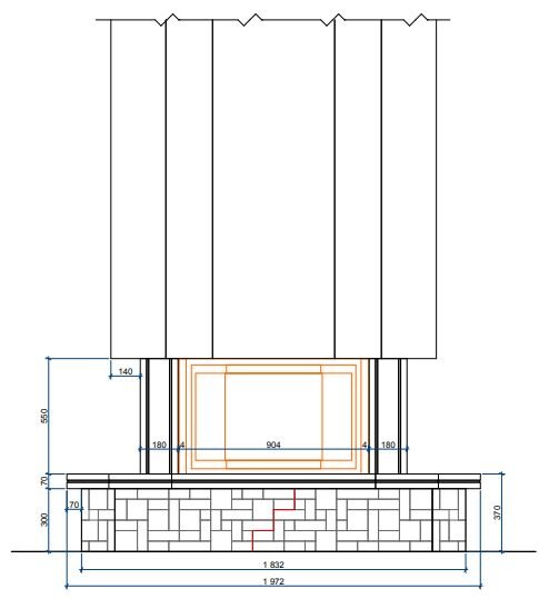 Каминная облицовка Sunhill Belfort