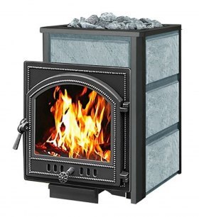 Чугунная печь для бани Везувий ЛЕГЕНДА 22 (205) ТАЛЬКОХЛОРИТ