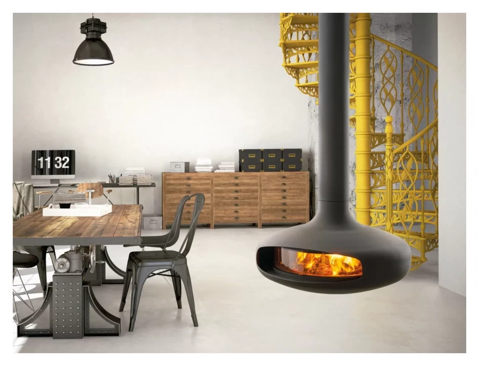 Камин дровяной Focus Domofocus Glazed (со стеклом)