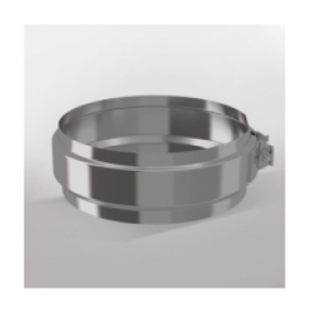 Хомут трубный ХТ-Р на болте D 150 - ФР
