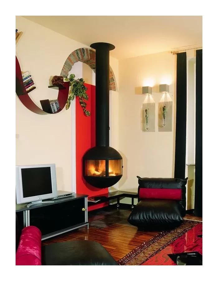 Камин дровяной Focus Edofocus 631 Верхнее подключение