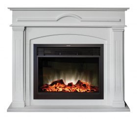 Электрокамин RealFlame Mirra 26 WT с MoonBlaze S LUX BL