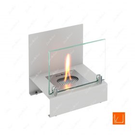 Настольный биокамин SteelHeat ERIKA белый