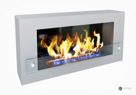 Биокамин ZeFire Constant 900 белый со стемалитом