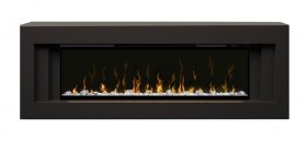 Каминокомплект Line - Черный с очагом Ignite XLF50