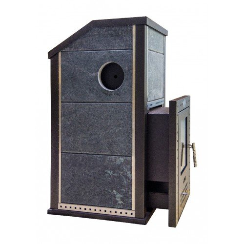 Дровяная печь для бани Klover KLV RT P 20 T (талькомагнезит) комплект