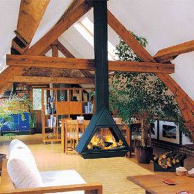 Камин Don-Bar 4600 поворотный (Закрытый)