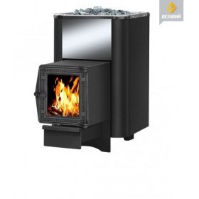 Чугунная печь для бани Везувий Сенсация 16 Антрацит (ДТ-4С)