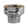 Переходник моно-термо (на конус) с D115 на D115/210, AISI 321/304 (Вулкан)