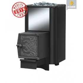 Дровяная печь для бани Везувий Русичъ АНТРАЦИТ 28 (ДТ-4) 2016