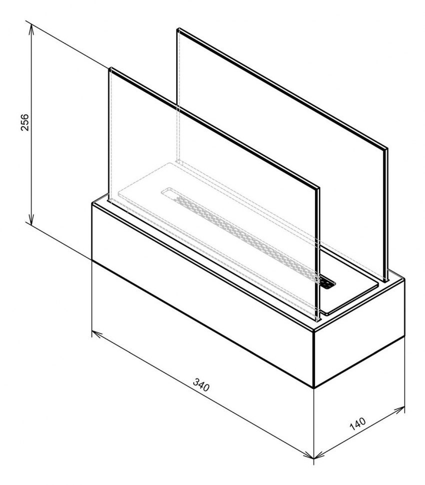 Биокамин Silver Smith Kings