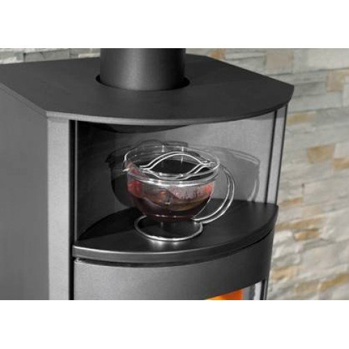 Печь-камин Austroflamm Flok (сталь/керамическая ниша)