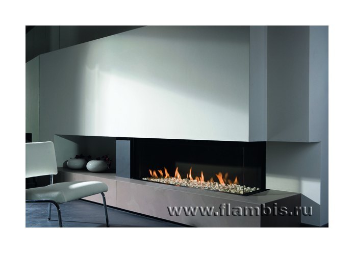 Газовый камин Луна 1300 CR/CL Даймонд / Luna 1300 CR/CL Diamond gas