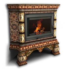 Каминная облицовка КимрПечь Кострома угловая Август