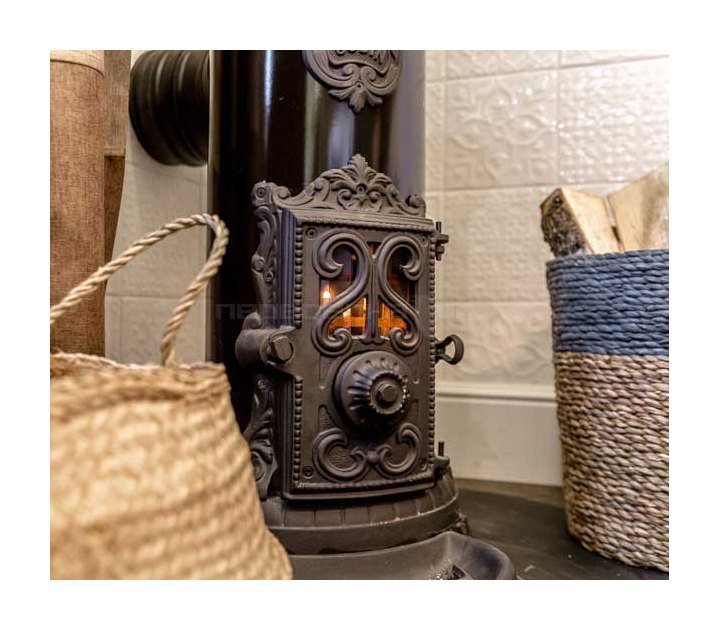 Чугунная печь камин Petit Godin 3720-А