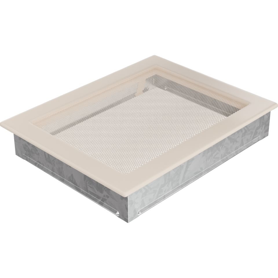 Решетка вентиляционная бежевая 22х30