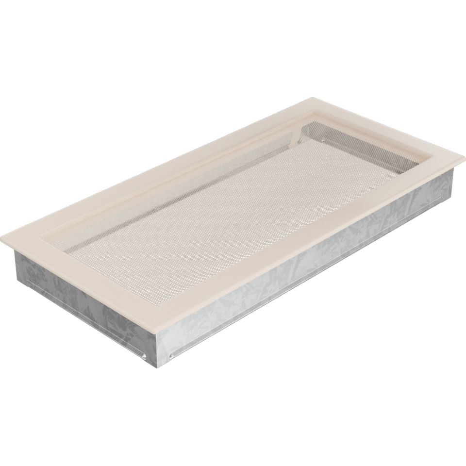 Решетка вентиляционная бежевая 22х45