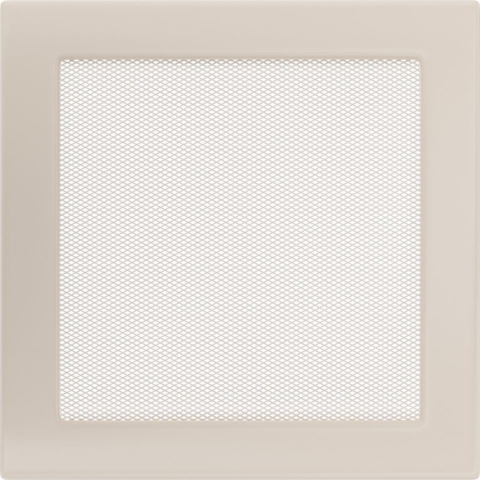Решетка вентиляционная бежевая 22х22