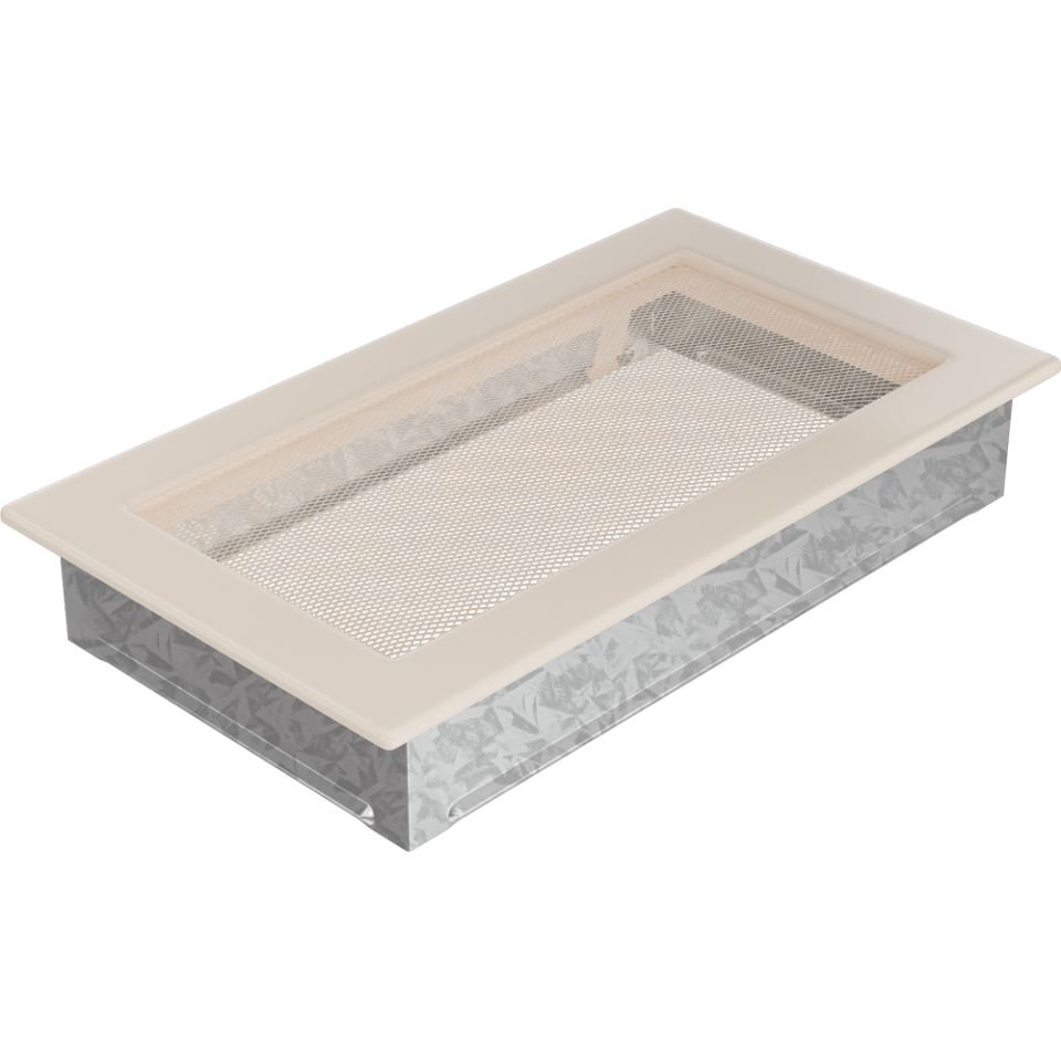 Решетка вентиляционная бежевая 17х30