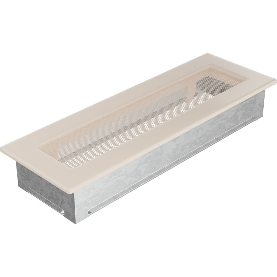 Решетка вентиляционная бежевая 11х32