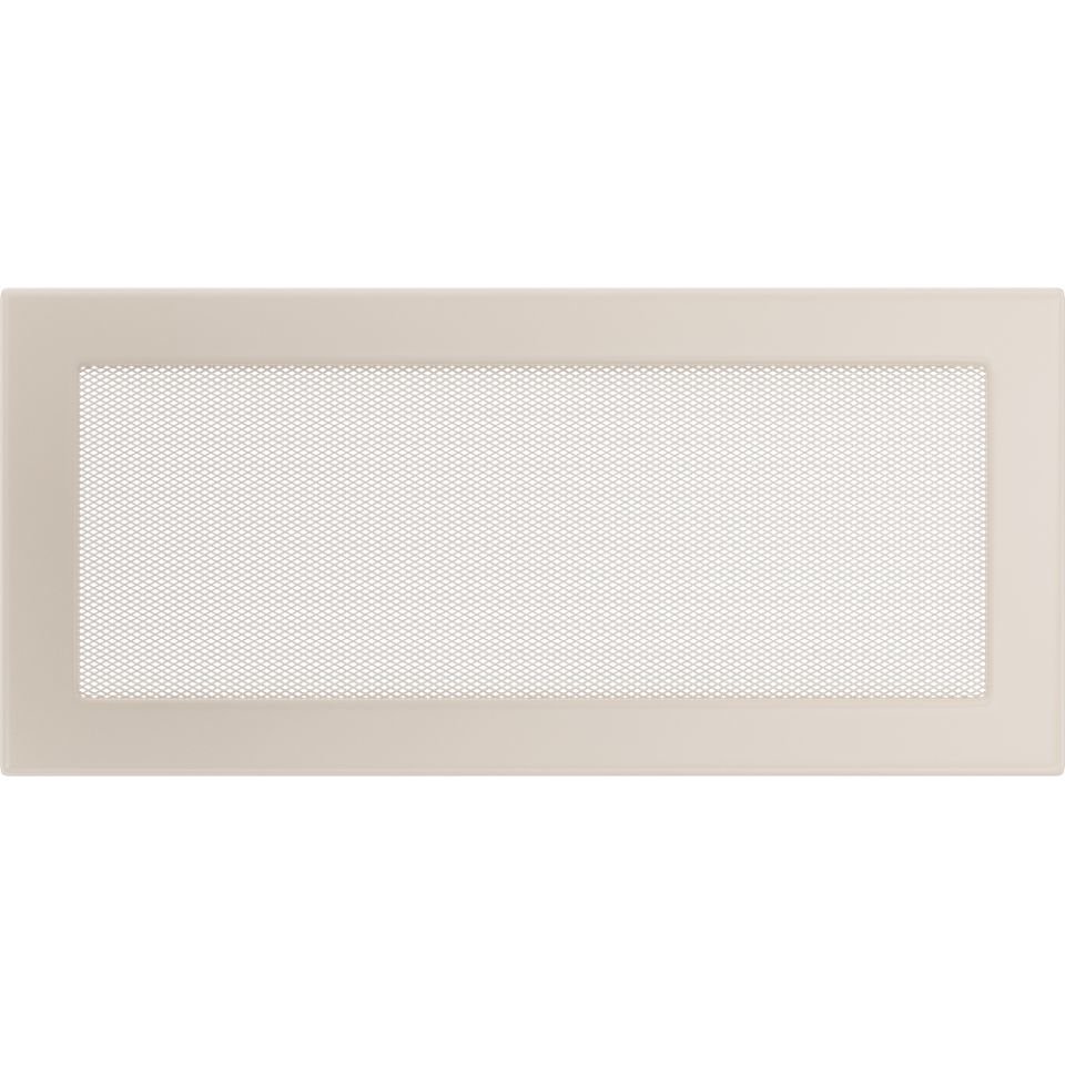 Решетка вентиляционная бежевая 17х37