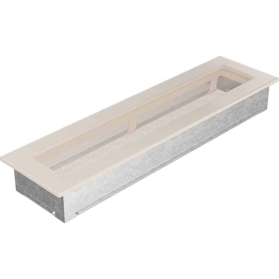 Решетка вентиляционная бежевая 11х42