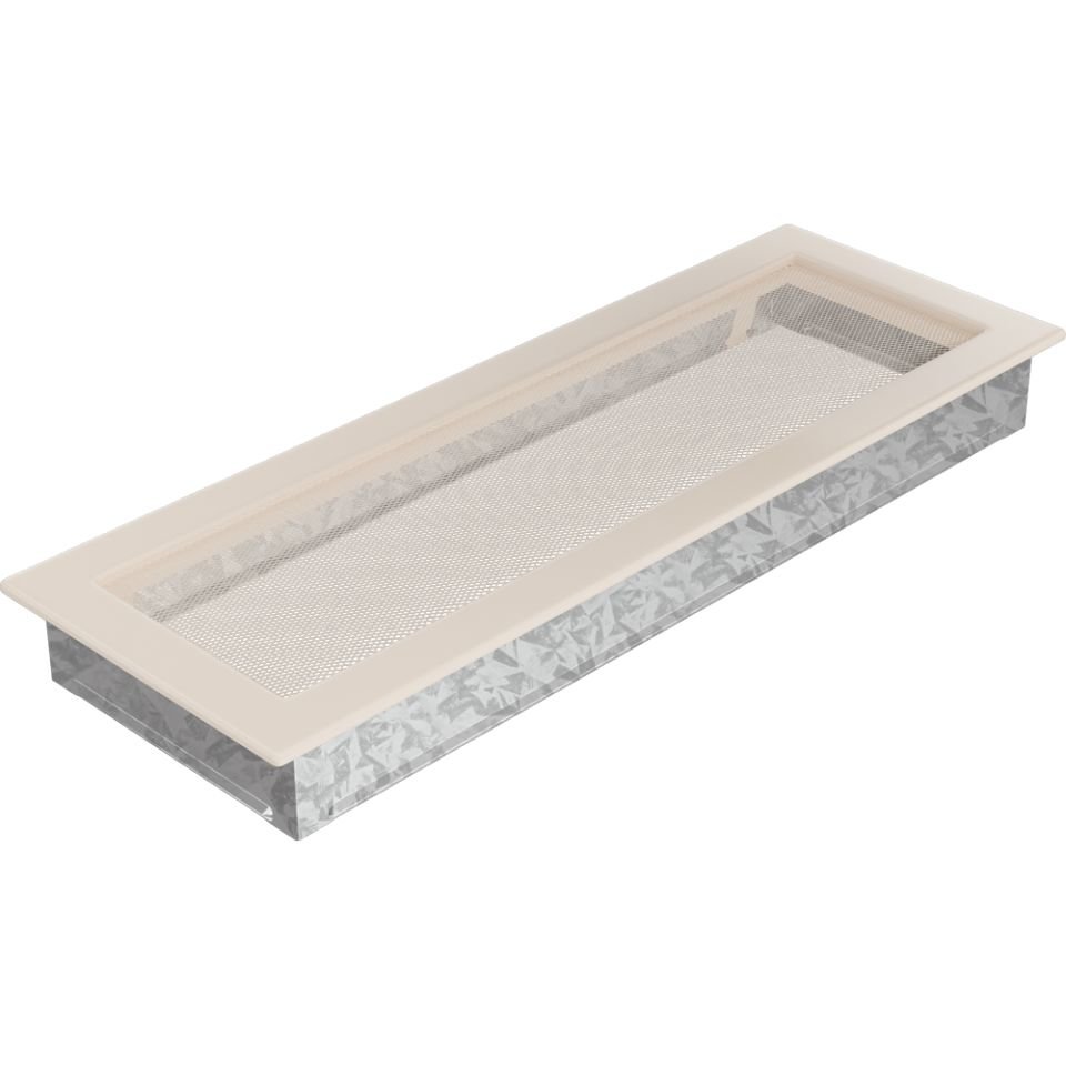 Решетка вентиляционная бежевая 17х49