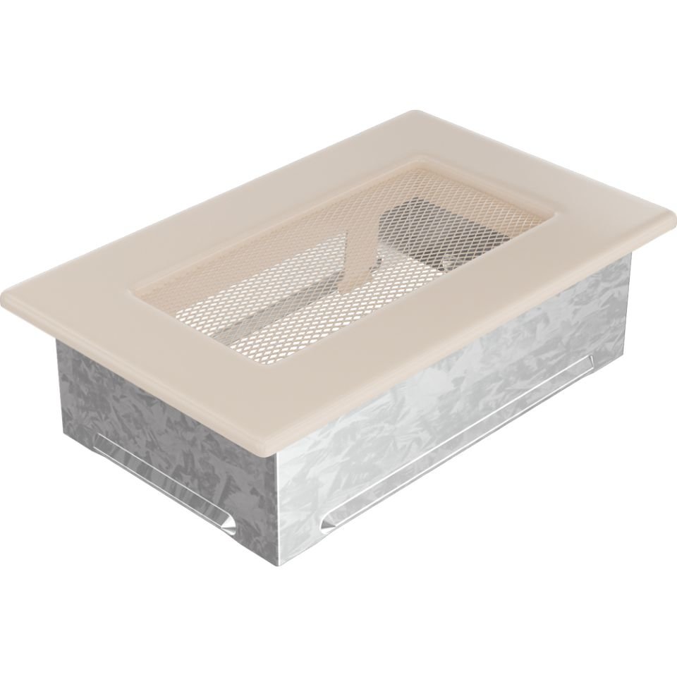 Решетка вентиляционная бежевая 11х17