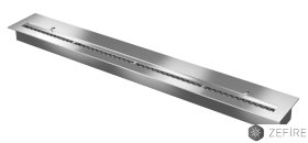 Прямоугольный контейнер ZeFire 1100 с крышкой внутри