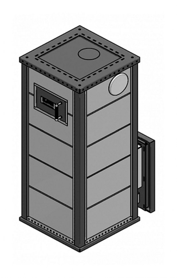 Дровяная печь для бани KLOVER RT-20RV Серпентинит (дровяная)