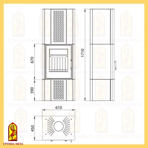 Каминетти Мета Бастион 8