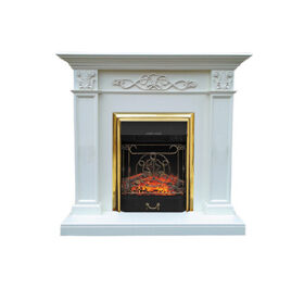 Портал Verona (белый дуб) под классический очаг