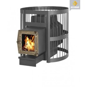 Чугунная печь для бани Везувий Легенда Стандарт 22 (ДТ-4С)