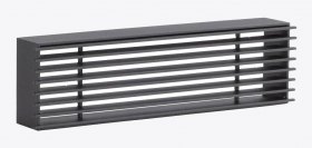 Решетка вентиляционная Loft KRR 100 черная