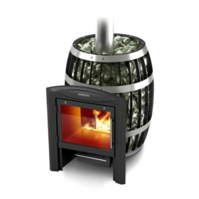 Дровяная печь для бани TMF Саяны Carbon Витра