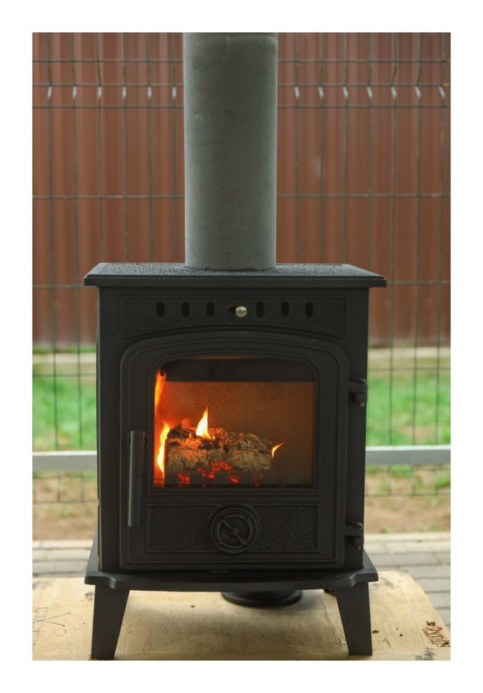 Чугунная печь камин Firebird Dingo 5 кВт