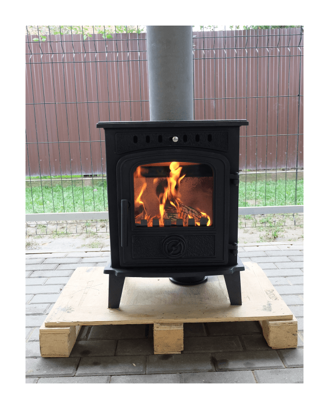 Чугунная печь камин Firebird Dingo 5 кВт