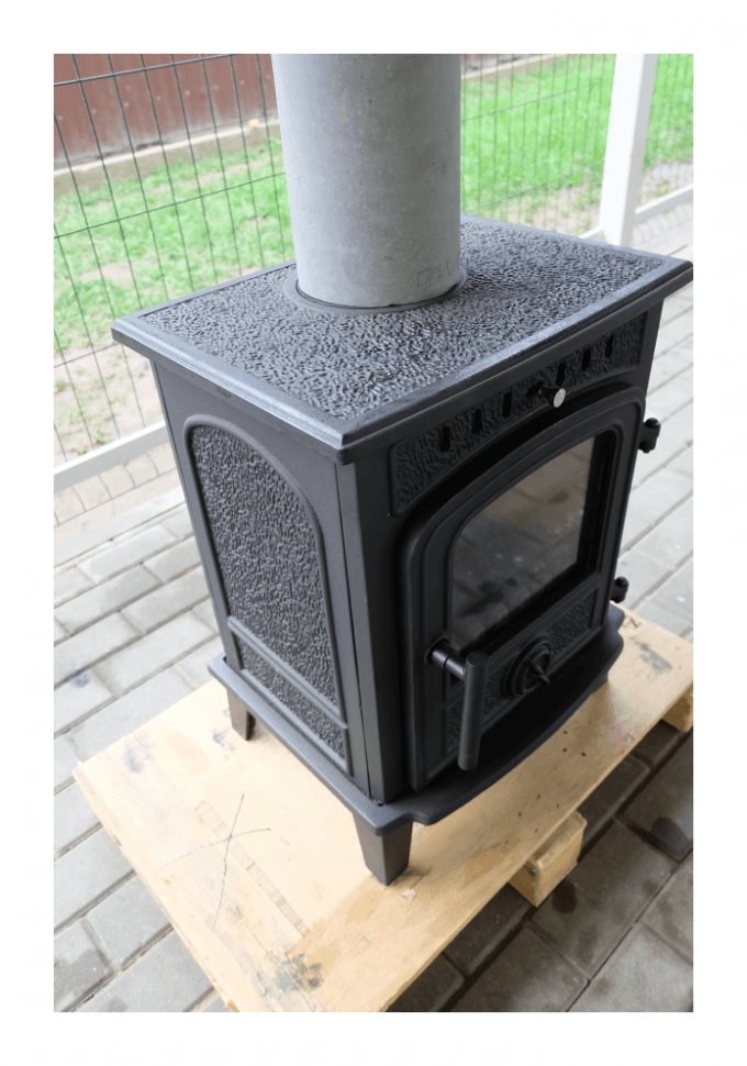 Чугунная печь камин Firebird Dingo 5 кВт