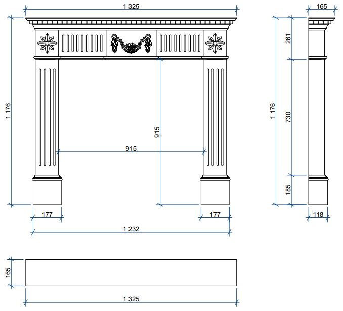 Каминная облицовка Sunhill Liverpool