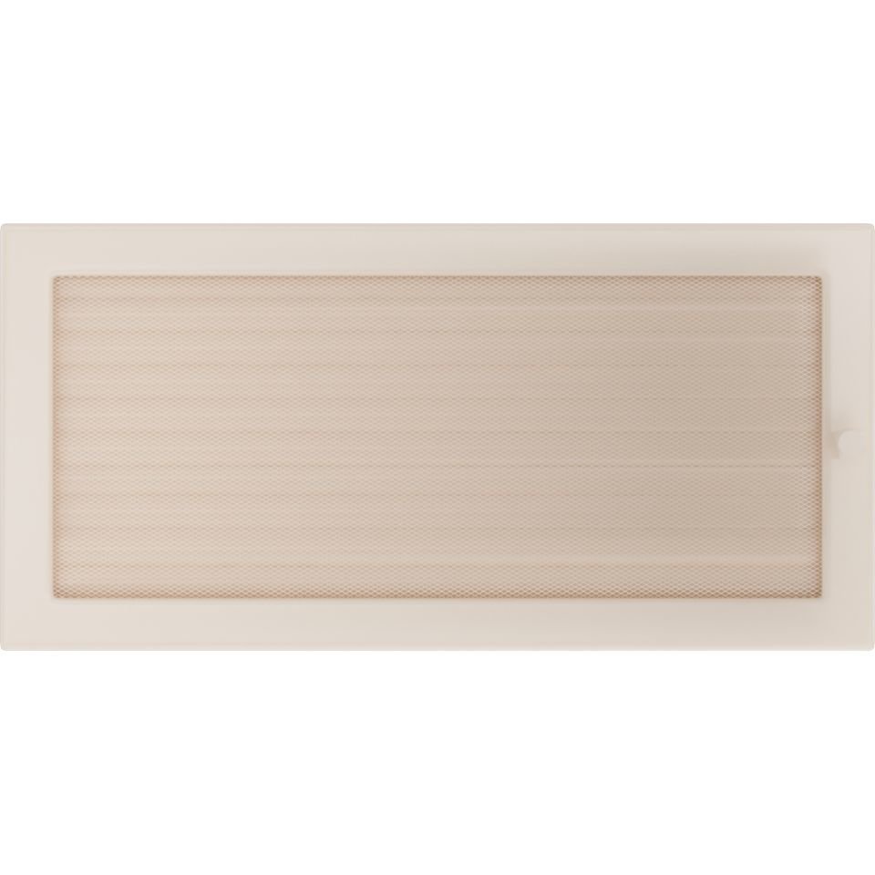 Решетка вентиляционная бежевая 22х45 с жалюзи