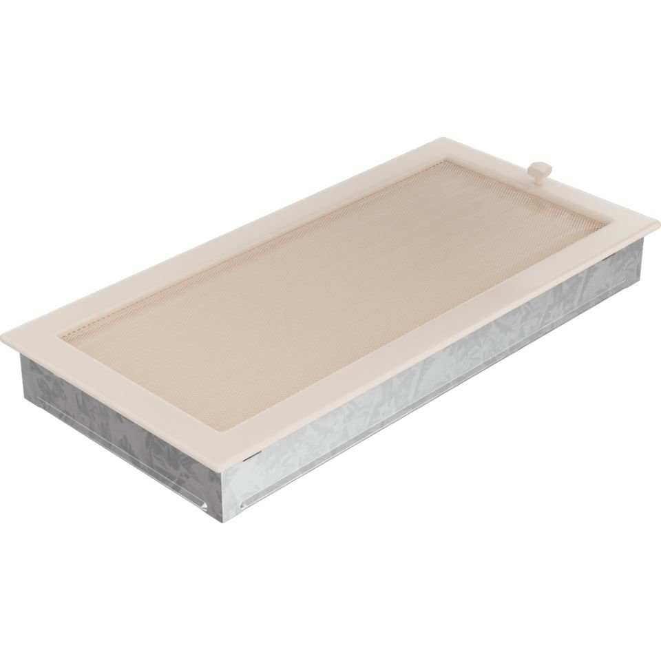 Решетка вентиляционная бежевая 22х45 с жалюзи