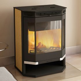 Печь-камин Мета Metafire Ангара 12 с плитой